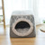 Multiple Cat Bed Nest Warm Kitten Dog Mat Kennel Soft Pet Sleeping Beds Sofa Small Dogs Cats Cushion Blanket Fashion Furniture