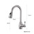 Kitchen Mixer Brushed Pull Out Kitchen Faucet Deck Mount Kitchen Sink Faucet Mixer Cold Hot Water Torneira Cozinha Rotate