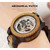 Automatic Watch Men reloj hombre Wood Wristwatch Mechanical Timepiece Relogio Masculino Super Big Size in Wooden Box