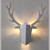 Nordic modern antlers LED wall lamp Simplicity indoor bedroom bedside living room iron lighting sconces corridor loft fixture