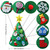 Artificial Christmas Tree Mini DIY Felt Christmas Tree New Year Gift Toldder Kids Merry Christmas Party School Educational Toys