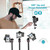 Mini Tripod Head Mobile Phone/Camera Ball Head with Handle and 1/4 inch Quick Shoe Plate, 360 Degree Panoramic Ballhead