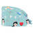 High Quality Nursing Hat Scrub Cap Cartoon Printing Pet Hat Unisex Casual Scrub Cap Fashion Printed Button Work Hat