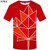 Maple Leaf T shirt Men Fireworks Tshirts Casual Canada Anime Clothes Black T-shirts 3d Psychedelic Shirt Print