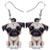 Drop Acrylic Cartoon French Bull Pug Dog Big Long Dangle Earrings Fashion Animal Jewelry For Girls Women Lady Accessories