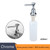 Liquid Soap Dispensers 250ML Brushed Nickel Stainless Steel Kitchen Sink Bottle Liquid Soap Dispenser With Pump