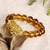 Wholesale price Fashion Feng Shui Yellow Pi Yao Pi Xiu Bracelet Bead for Wealth Luck 10mm