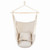 [US-W]Distinctive Hanging Rope Chair Cotton Canvas  with Pillows Beige