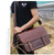 Laptop Briefcases Bags for Men Business Messenger Bag Vintage Crazy Horse Artificial Leather Handbag Casual Shoulder Bags