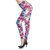 New Rose Flower Printed Leggings Fashion Sexy Women Lady Slim High Elastic Cotton Pants