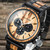 Watch Men Business Wristwatches Date Show Chronograph Timepieces erkek kol saati In Gift Box P09-1