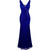 Women's V Neck Evening Dress Pleated Lace Mother of Bridesmaid Dresses robe de soiree