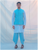 Aqua Waist Coat and Alladin Dhoti with White kurta