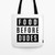 FOOD BEFORE DUDES Tote Bag