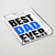 BEST DAD EVER Acrylic Tray