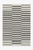 Outdoor Offset Stripe Black Rug