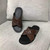 Genuine  Crocodile Belly Leather  Mens  Slipper