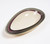 Enamelled Iron Egg-Shaped Snack Dishes (set of 3)