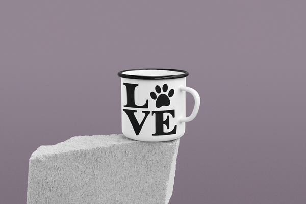 Love Paw Dog Mom Mug