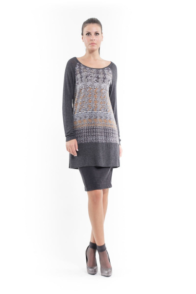 Wool Blend Sweater Dress