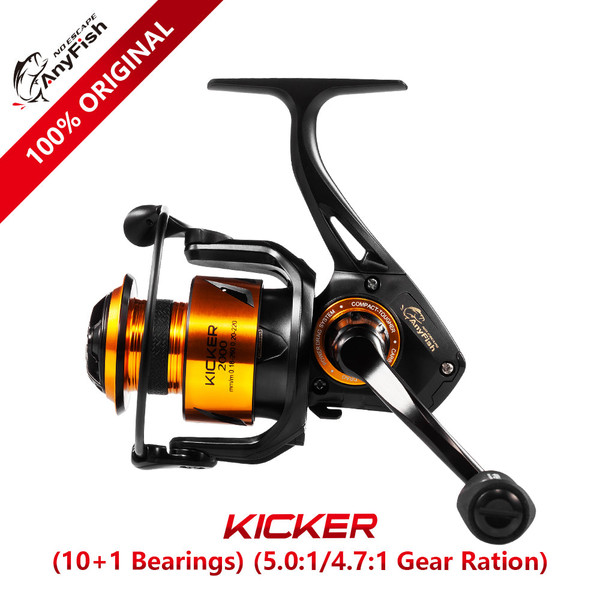 Spinning Fishing Reel 2000/3000/4000/5000/6000 gear ratio 5.0:1/4.7:1 max drag 6kg/8kg 10+1 bearings fishing reel