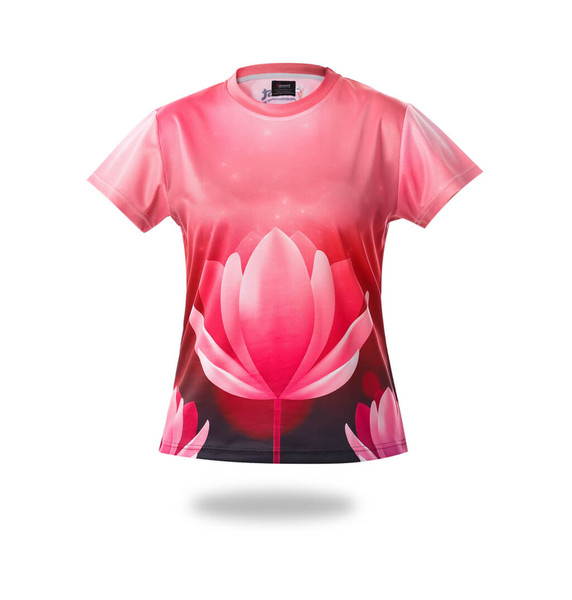 Pink lotus Design Tshirts