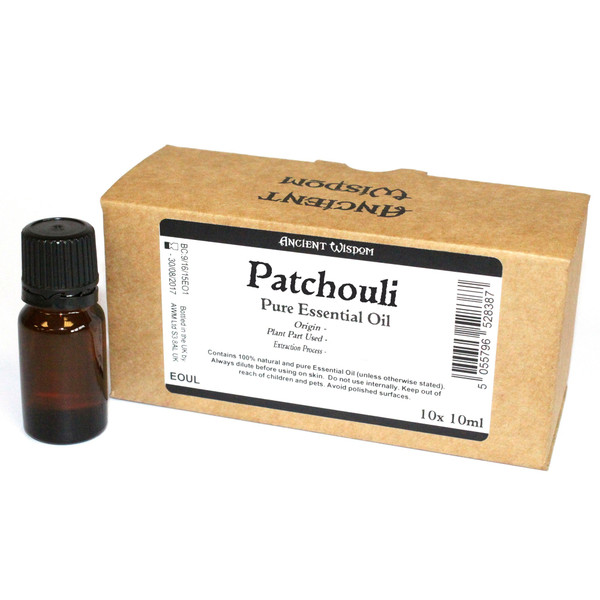 10ml Patchouli Essential Oil  Unbranded Label