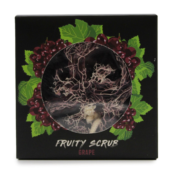 Fruity Scrub Soap on a Rope - Purple Grape