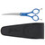 Colibri Curved Scissors Sapphire Blue 6.25"