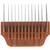 Six Wide Attachment Comb Set #1 (1/8" through 3/4")