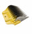 5/8" or 16 mm Yellow Skip Tooth Wide Attachment Comb