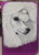 White Poodle   20 Scissors/8 Combs Canvas case