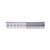 Japanise Style Finish Comb 9" 50/50 Silicon Stripe