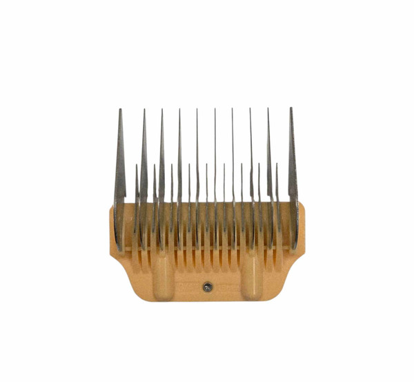 3/4" 19mm Peach Skip Tooth Wide Attachment Comb