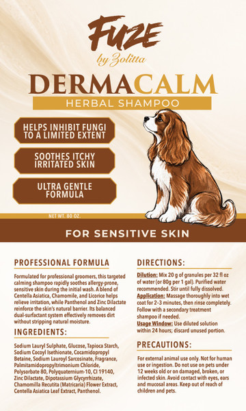 FUZE Derma Calm Herbal Granulated Shampoo
