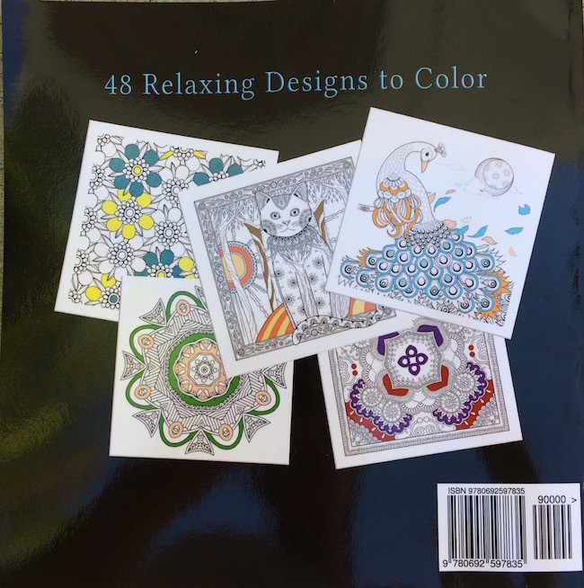 Adult Coloring Books with 24 Custom Printed Coloring Pencils