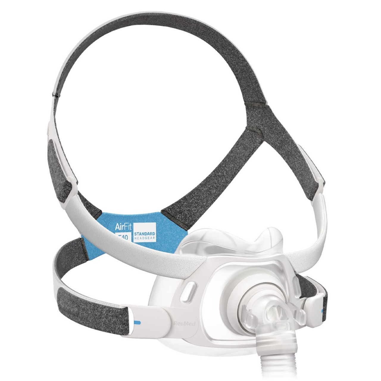 Resmed full face mask with headgear airfit f40 gocpap