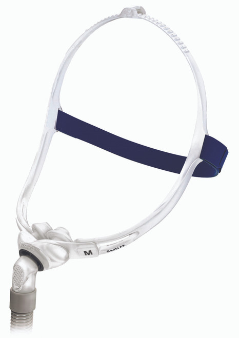 Closeup view of ResMed Swift FX Nasal Mask Closeup view of ResMed Swift FX Nasal Mask