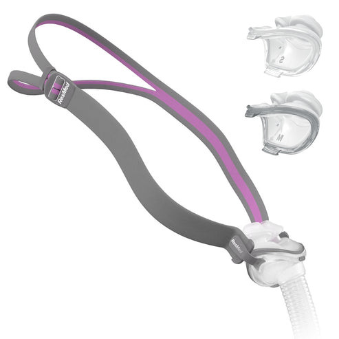 ResMed AirFit P10 For Her Nasal Pillow Mask Bundle - GoCPAP