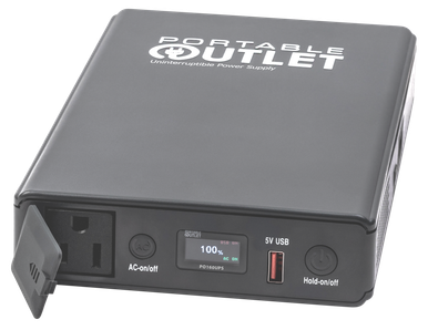 Portable Outlet Battery 160 UPS V2 for CPAP - GoCPAP