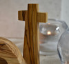 NS24 - Olive Wood Easter Creche