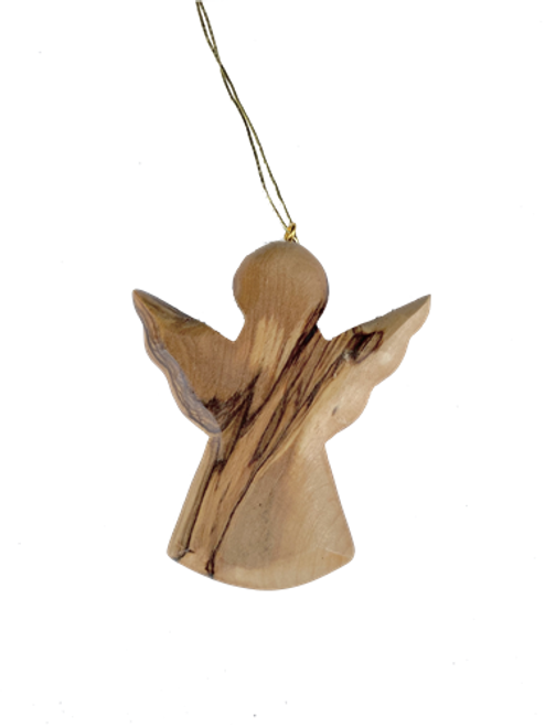 F19 - Thick cut angel ornament - 2.5"