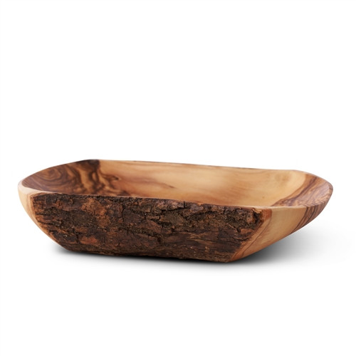 hand-crafted olive wood dish made in Bethlehem