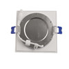 4" Square LED Slim Profile Recessed Downlight – 9W, 600 Lumens, 5CCT Adjustable, White Finish