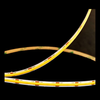 400D COB LED Strip, 24V, 7.2W/M, CRI>90, IP20, 5mm Width, cETLus Listed