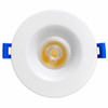 3.5" Round LED Regressed Downlight, 12W, 1000 lm, 5CCT, CRI>90, White