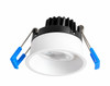 3" Thin Trim Round LED Regressed Gimbal, 8W, 650 lm, 5CCT, CRI>90, White