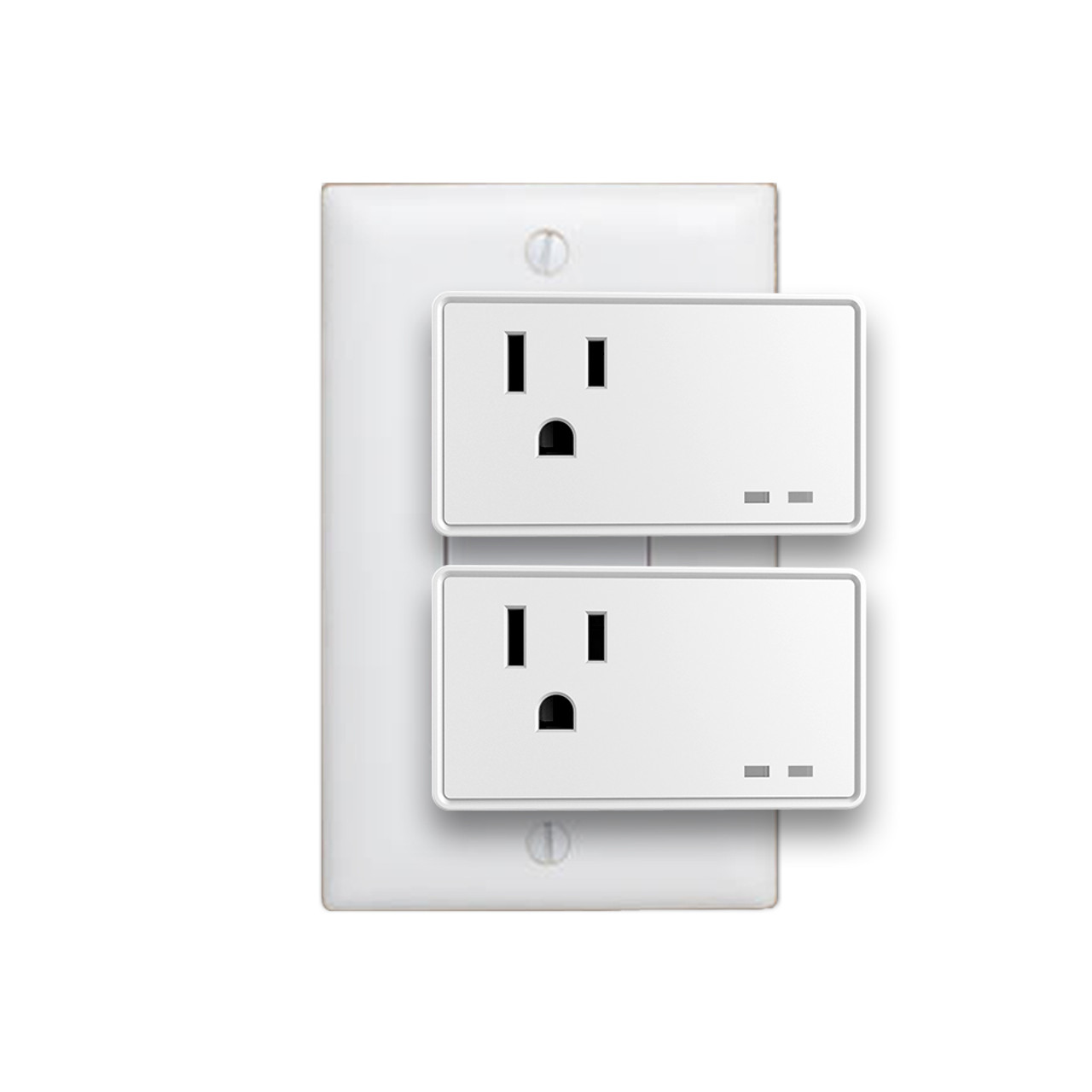 2 Pack Smart Power Socket Working With Alexa Google Home Ifttt Ul Listed Mini Smart Socket