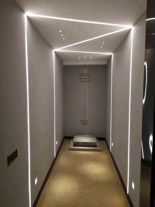 2310A Silver Anodized Aluminum Profile with White Diffuser