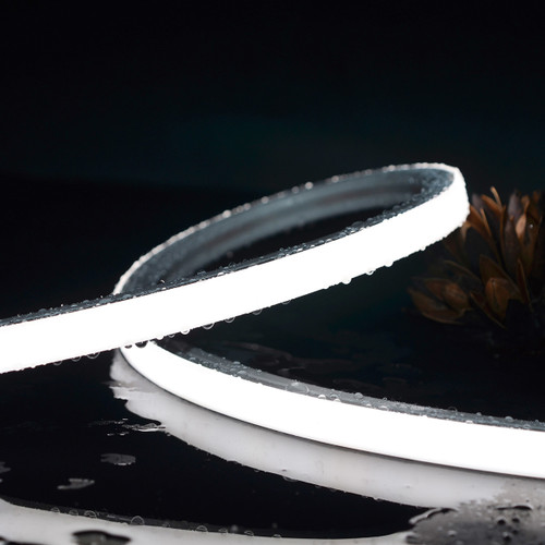 1220 Side View LED Neon Strip Light: 12mm Width x 20mm Height, DC 24V,  CRI >90, IP67 Rated, 5m Length,  cETLus Certified